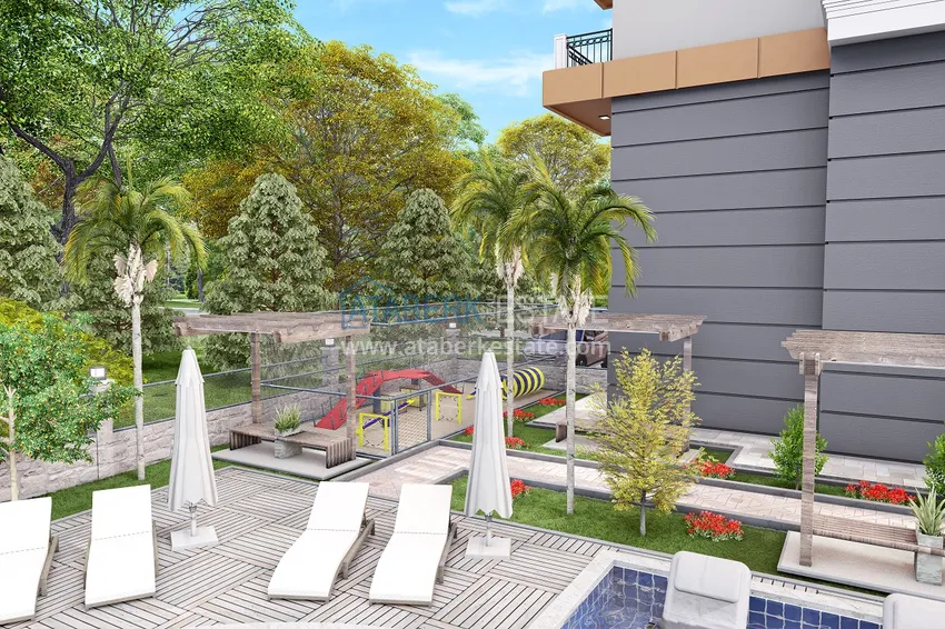 Квартиры от застройщика в рассрочку на этапе строительства - Алания, район Демирташ 26