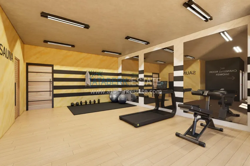 Квартиры на этапе стройки от застройщика – Алания, район Авсаллар 12 