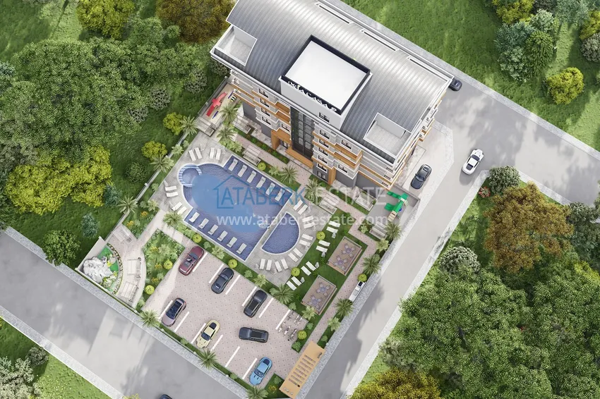 Квартиры от застройщика в рассрочку на этапе строительства - Алания, район Демирташ 13