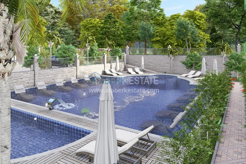 Новый жилой комплекс на последнем этапе строительства в районе Демирташ, Алания 20 