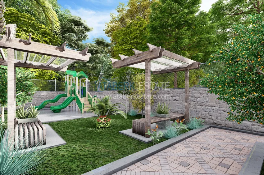 Новый жилой комплекс на последнем этапе строительства в районе Демирташ, Алания 23 