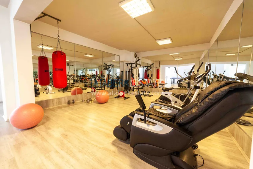 Квартира 2+1 меблированная с видом на море и горы, район Конаклы – Алания 15 