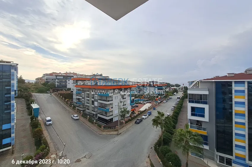 Приобрести Обратный дуплекс 2+1 с видом на море и горы в комплексе ультра-люкс -район Кестель, Алания 18 