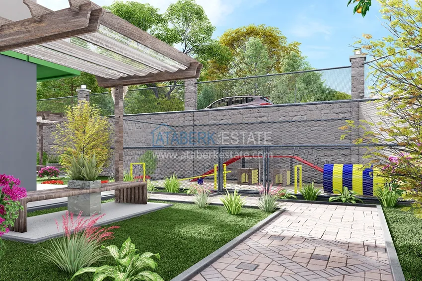 Новый жилой комплекс на последнем этапе строительства в районе Демирташ, Алания 24 