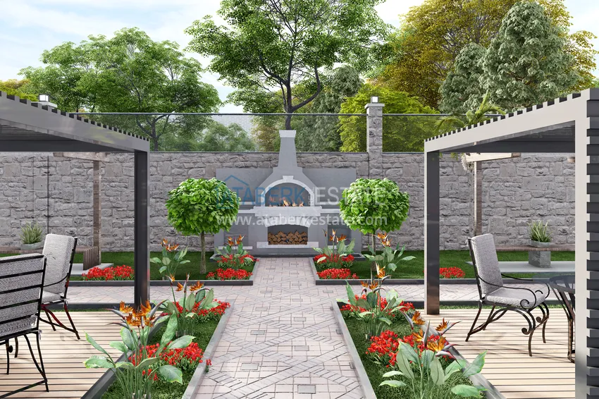 Квартиры от застройщика в рассрочку на этапе строительства - Алания, район Демирташ 32