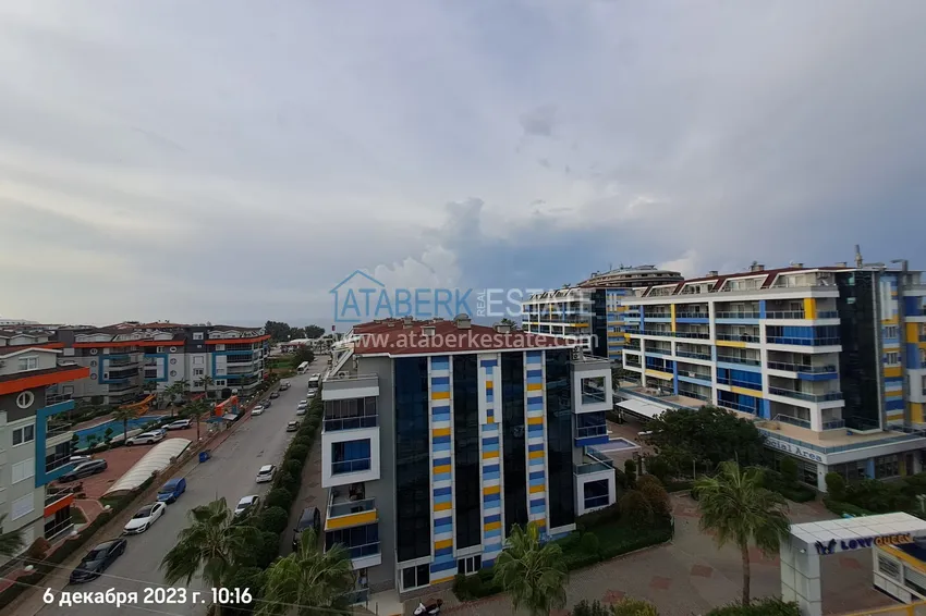 Приобрести Обратный дуплекс 2+1 с видом на море и горы в комплексе ультра-люкс -район Кестель, Алания 19 