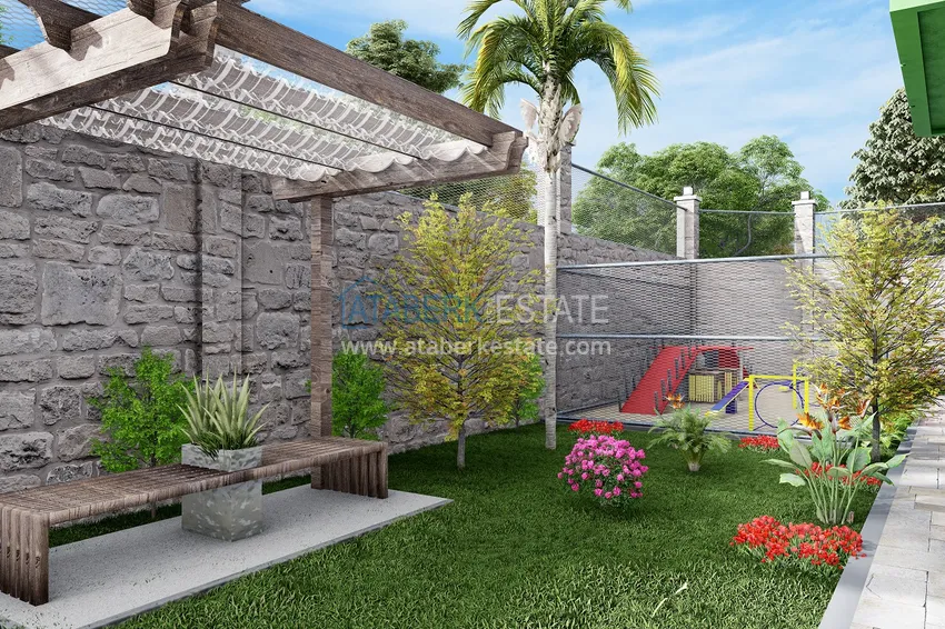 Новый жилой комплекс на последнем этапе строительства в районе Демирташ, Алания 25 