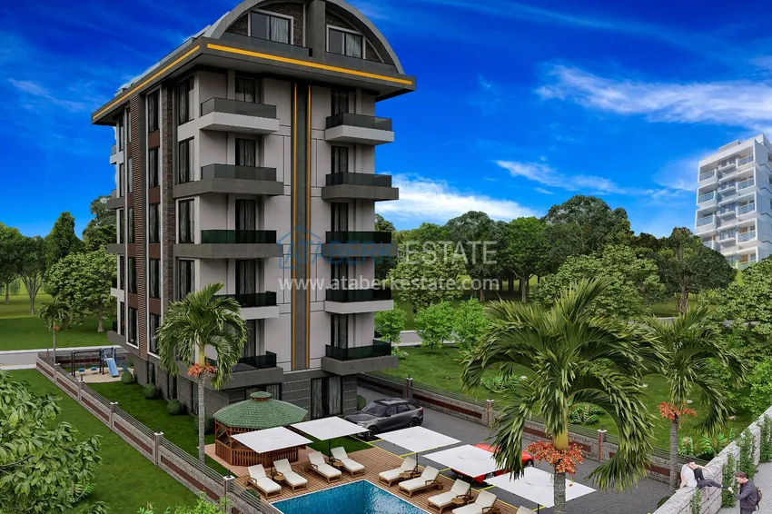 Квартиры на этапе стройки от застройщика – Алания, район Авсаллар 1 