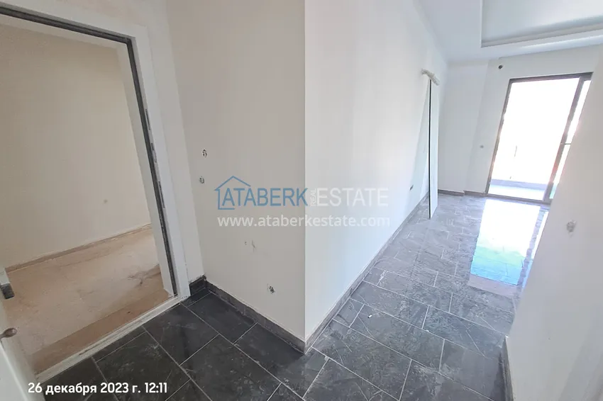 Приобрести Квартира 1+1 от инвестора в жилом комплексе на этапе строительства, район Махмутлар, Алания, 60 кв.м, 5 этаж 1 