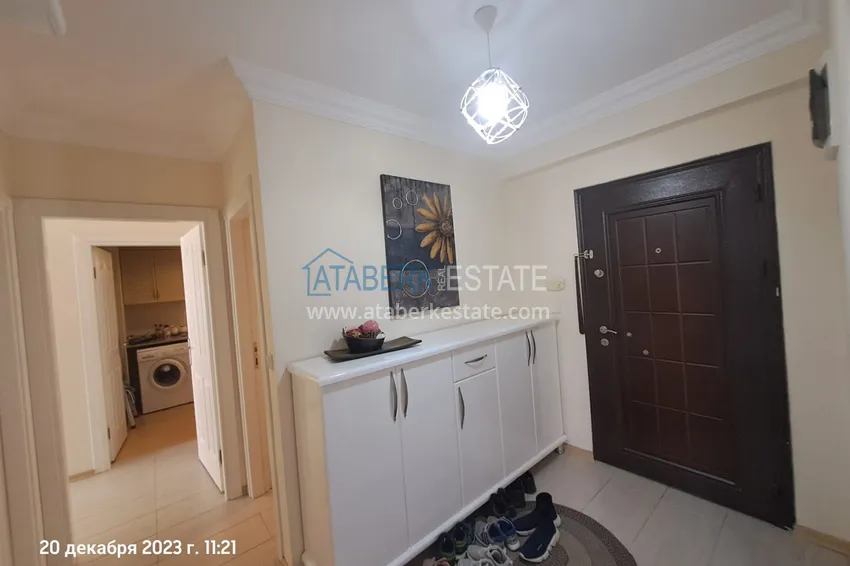 Приобрести Трехкомнатная квартира с мебелью, видом на море и горы в 250 метрах от побережья – район Махмутлар 1 