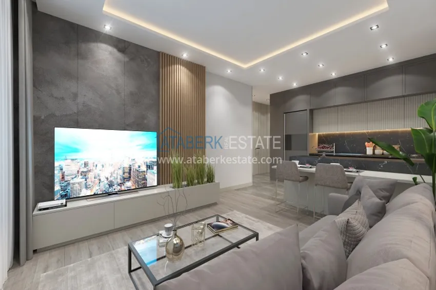 Приобрести Квартиры в современном жилом комплексе на этапе строительства Мезитли – Мерсин 8 