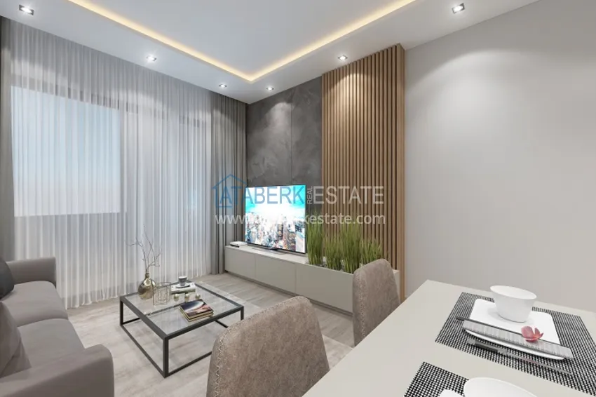 Приобрести Квартиры в современном жилом комплексе на этапе строительства Мезитли – Мерсин 9 