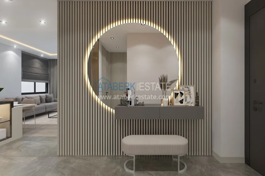 Приобрести Квартиры в современном жилом комплексе на этапе строительства Мезитли – Мерсин 11 