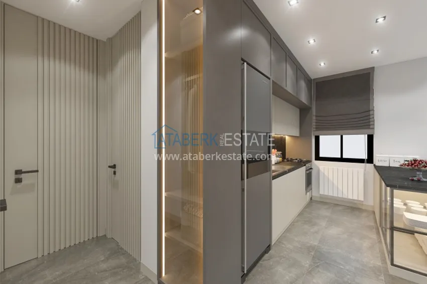 Приобрести Квартиры в современном жилом комплексе на этапе строительства Мезитли – Мерсин 12 