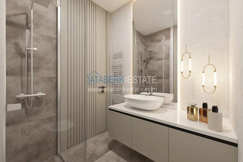 Приобрести Квартиры в современном жилом комплексе на этапе строительства Мезитли – Мерсин 18 