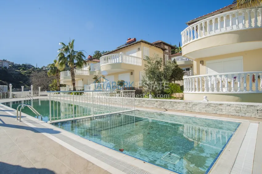 Недвижимость для ВНЖ! Виллы с мебелью в горном коттеджном комплексе - Алания 4 