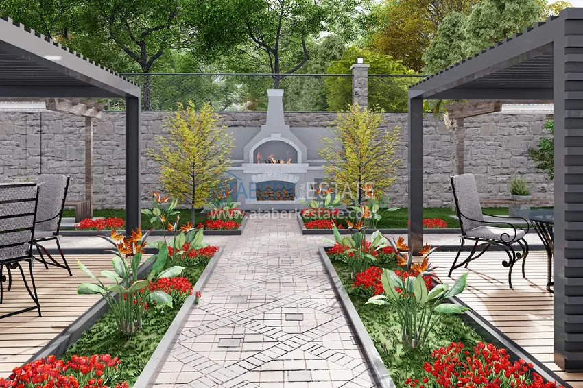 Новый жилой комплекс на последнем этапе строительства в районе Демирташ, Алания 27 