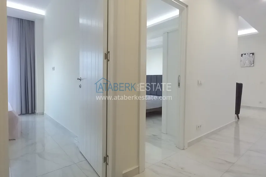 Приобрести Объединенная меблированная квартира с 3 спальнями – Алания, район Кестель 21