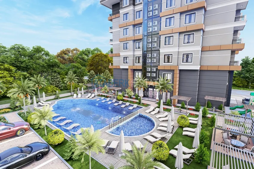 Квартиры от застройщика в рассрочку на этапе строительства - Алания, район Демирташ 16