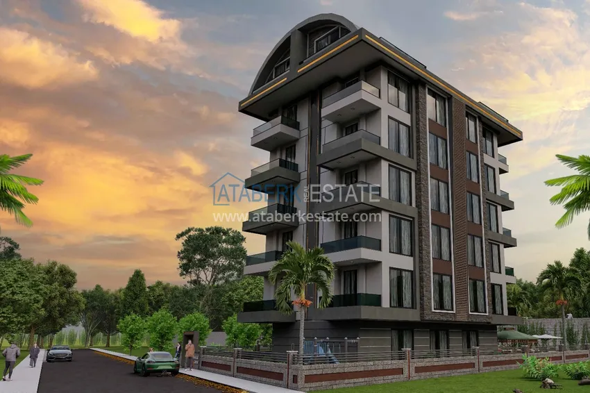 Квартиры на этапе стройки от застройщика – Алания, район Авсаллар 2 