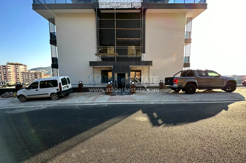 Квартира 1+1 меблированная с видом на море и историческую крепость – центр Алании 3