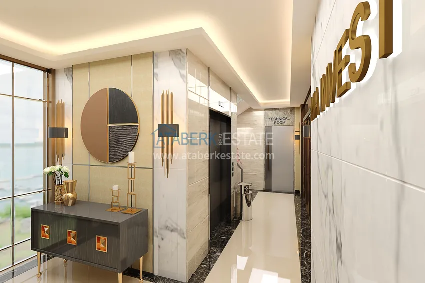 Новый жилой комплекс на последнем этапе строительства в районе Демирташ, Алания 32 