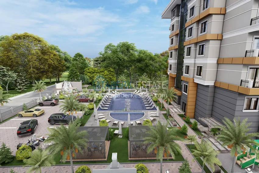 Квартиры от застройщика в рассрочку на этапе строительства - Алания, район Демирташ 17