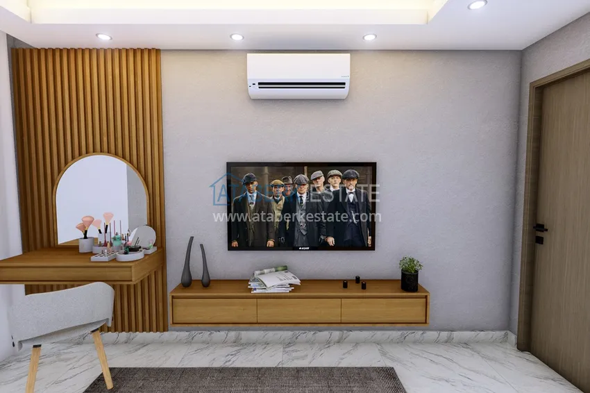 Приобрести Уютный комплекс на этапе строительства в верхней части района Оба – Чиплаклы, Алания 10