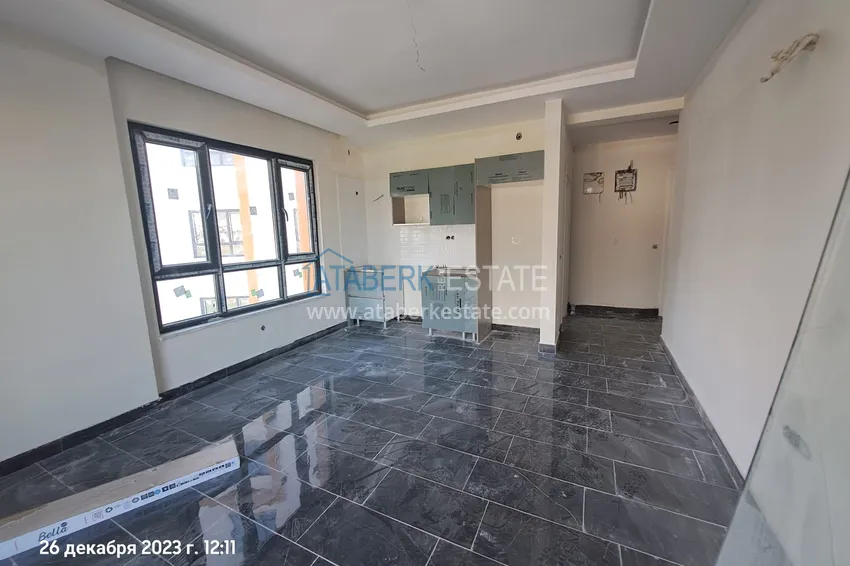 Приобрести Квартира 1+1 от инвестора в жилом комплексе на этапе строительства, район Махмутлар, Алания, 60 кв.м, 5 этаж 3 