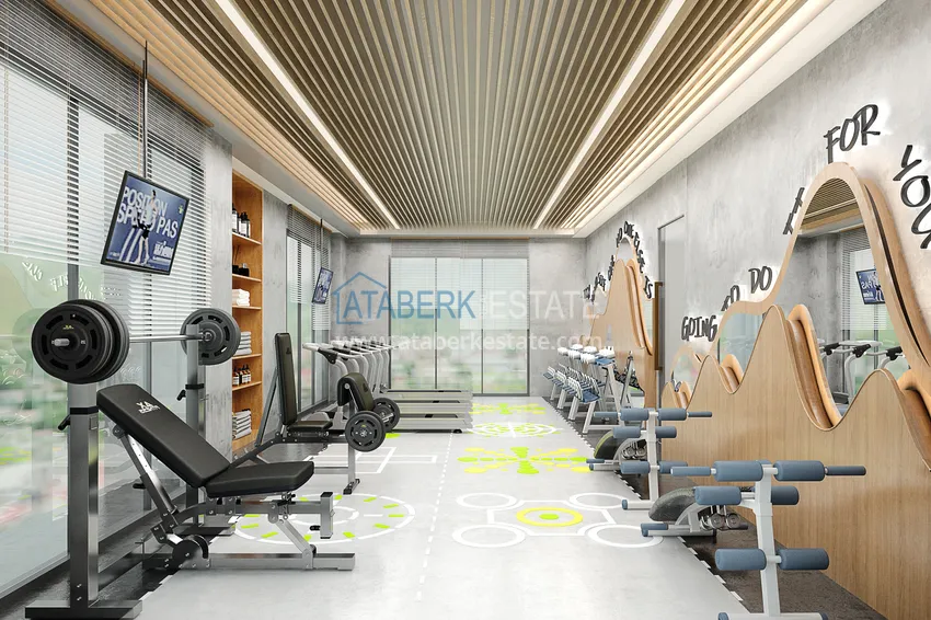 Новый жилой комплекс на последнем этапе строительства в районе Демирташ, Алания 33 