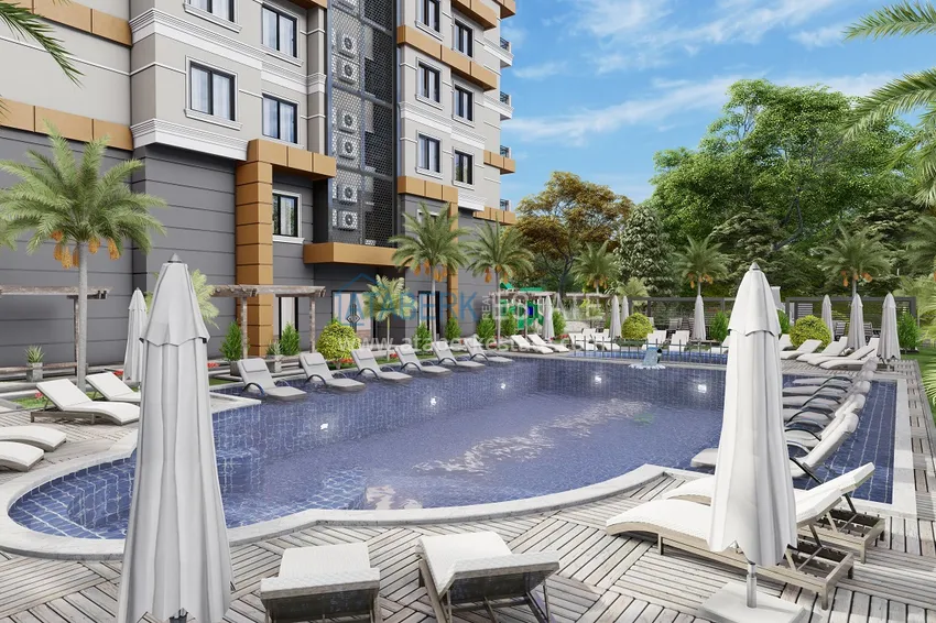 Квартиры от застройщика в рассрочку на этапе строительства - Алания, район Демирташ 18