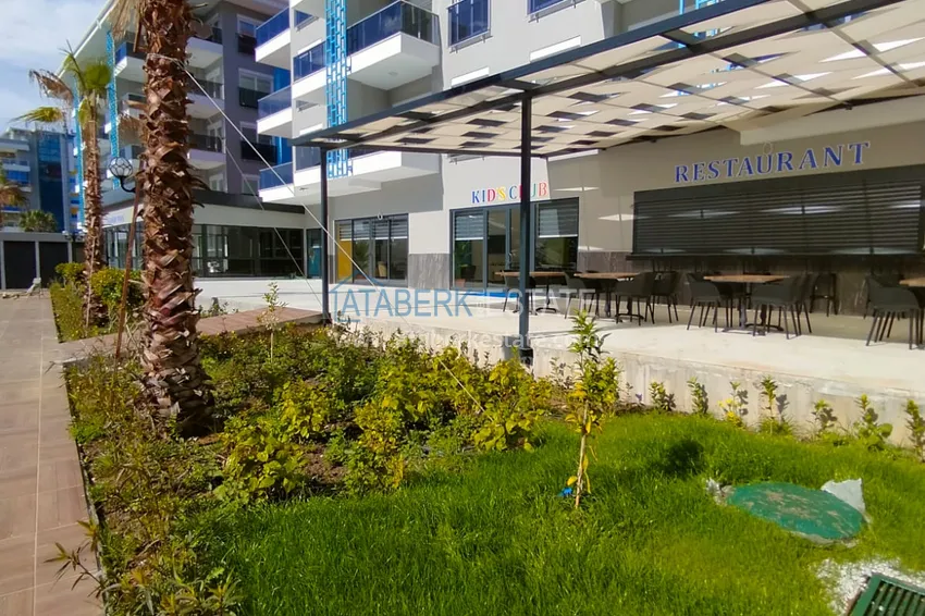 Обратный дуплекс 2+1 с видом на море и горы в комплексе ультра-люкс -район Кестель, Алания 8 