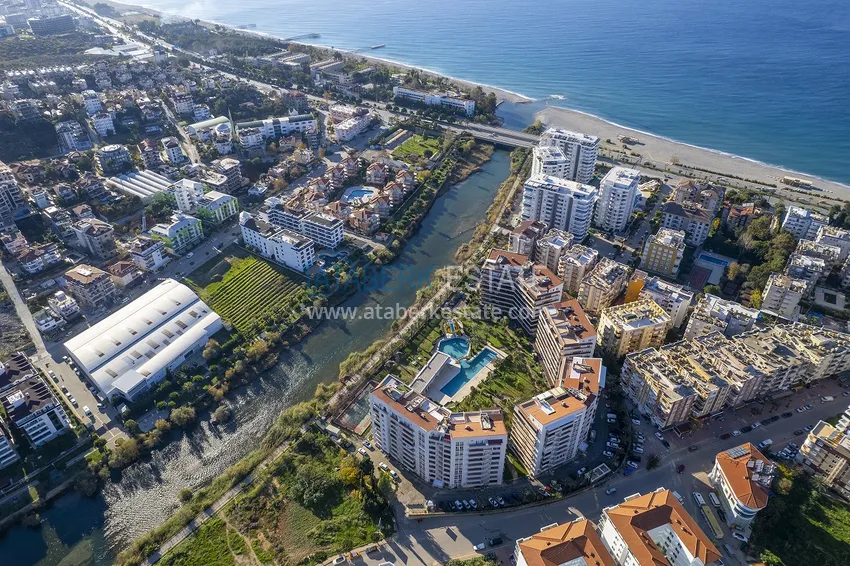 Недвижимость под ВНЖ. Квартира от собственника с мебелью, застекленными балконами и видом на горы в Алании, район Тосмур 5 