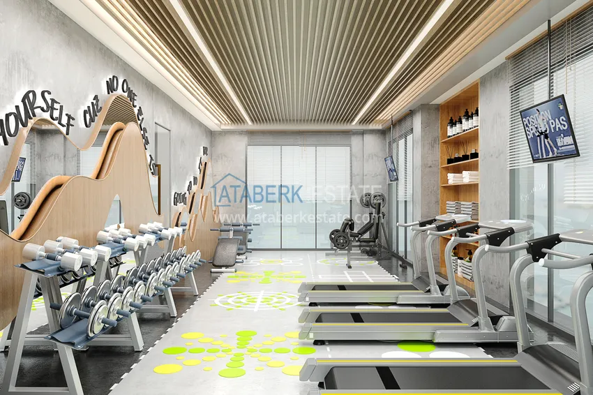 Новый жилой комплекс на последнем этапе строительства в районе Демирташ, Алания 34 