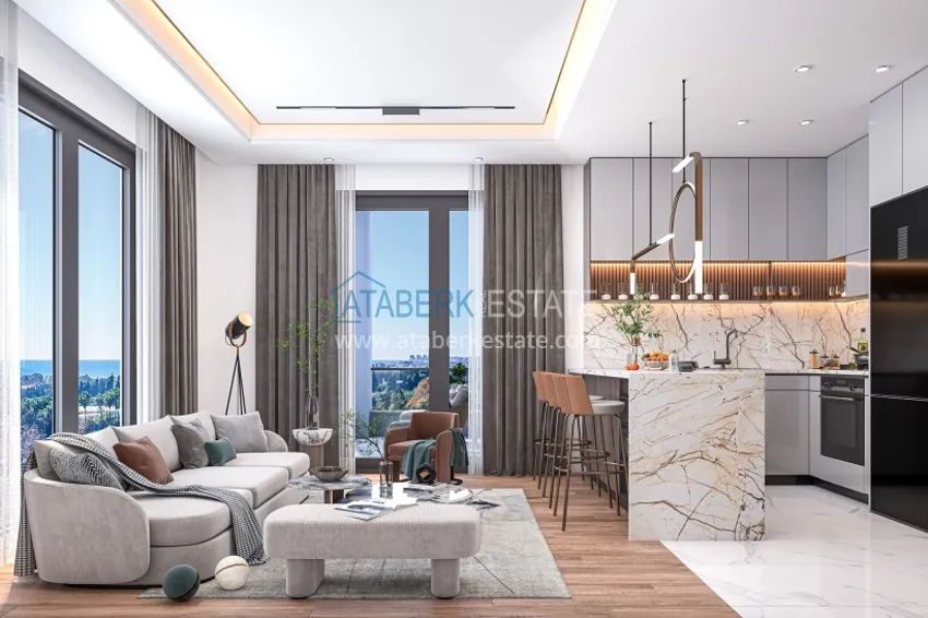 Приобрести Современный жилой комплекс на этапе строительства в районе Арпачбахшиш – Мерсин 9