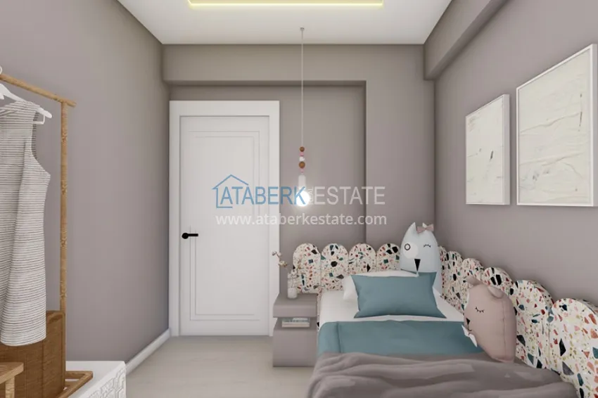 Приобрести Квартиры на этапе строительства в популярном микрорайоне Томюк – Мерсин  6 