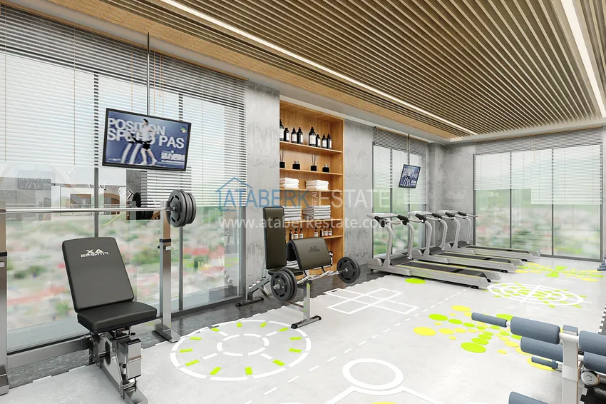 Новый жилой комплекс на последнем этапе строительства в районе Демирташ, Алания 35 