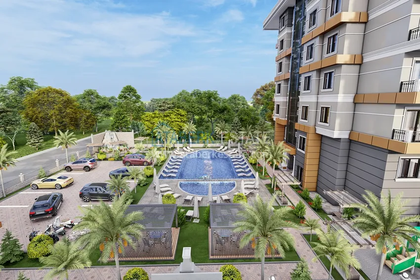 Квартиры от застройщика в рассрочку на этапе строительства - Алания, район Демирташ 20