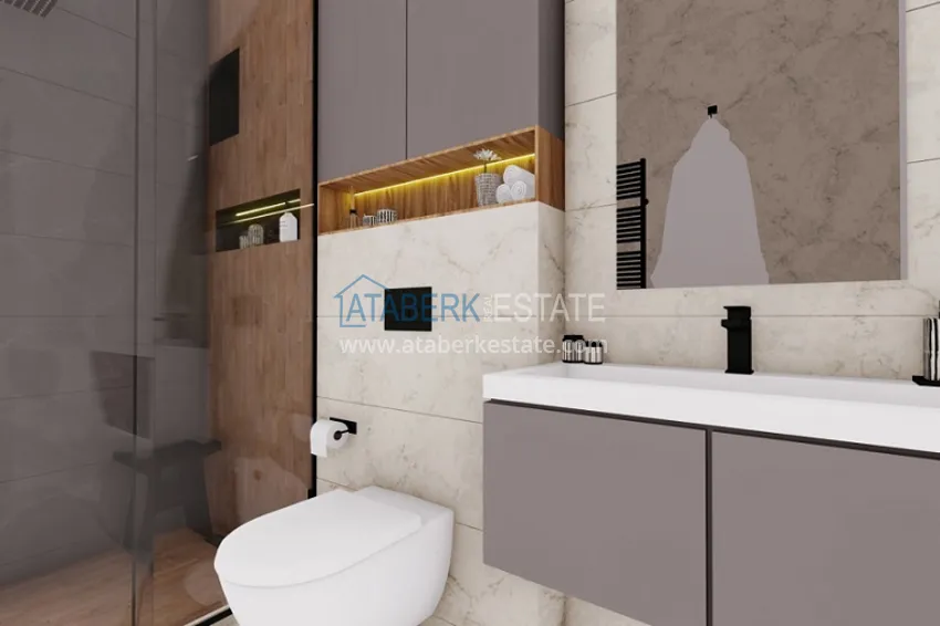 Приобрести Квартиры на этапе строительства в популярном микрорайоне Томюк – Мерсин  13 