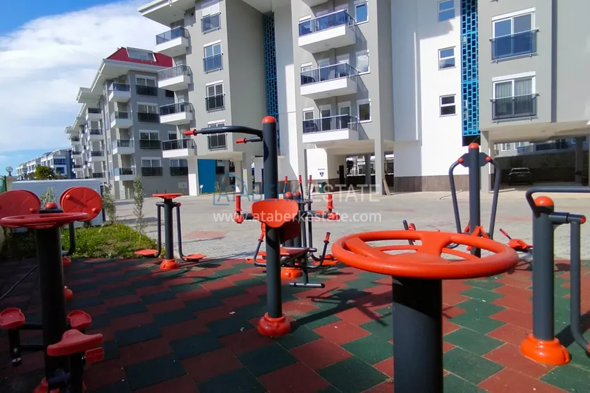 Объединенная меблированная квартира с 3 спальнями – Алания, район Кестель 11