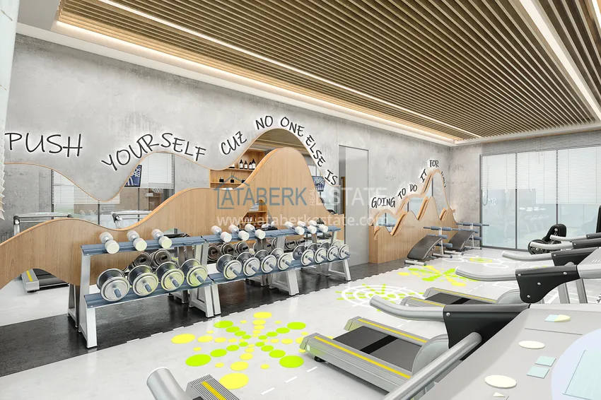 Новый жилой комплекс на последнем этапе строительства в районе Демирташ, Алания 36 