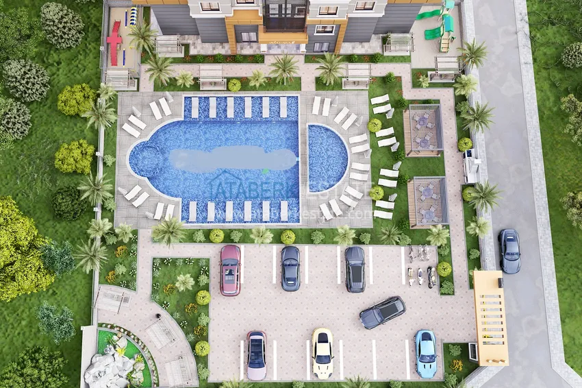 Квартиры от застройщика в рассрочку на этапе строительства - Алания, район Демирташ 7