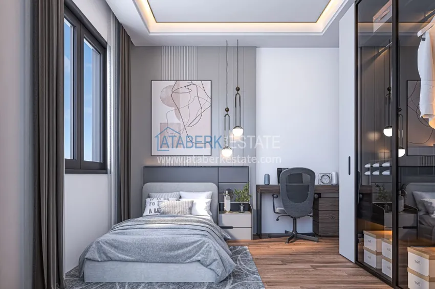 Приобрести Современный жилой комплекс на этапе строительства в районе Арпачбахшиш – Мерсин 11