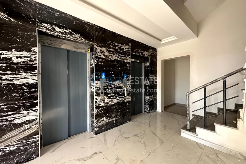 Квартира 1+1 меблированная с видом на море и историческую крепость – центр Алании 10