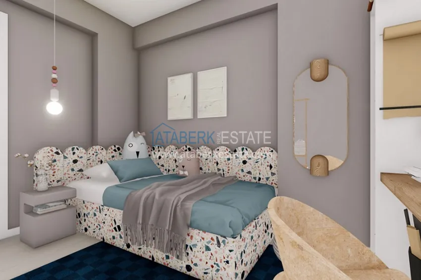 Приобрести Квартиры на этапе строительства в популярном микрорайоне Томюк – Мерсин  7 