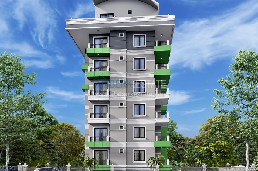 Новый жилой комплекс на последнем этапе строительства в районе Демирташ, Алания 14 