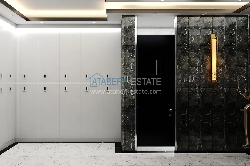 Новый жилой комплекс на последнем этапе строительства в районе Демирташ, Алания 37 