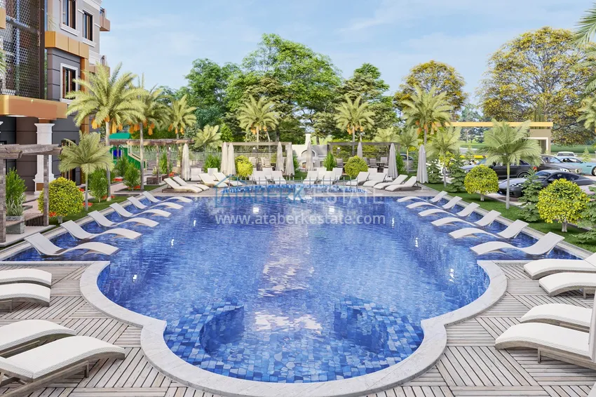 Квартиры от застройщика в рассрочку на этапе строительства - Алания, район Демирташ 22