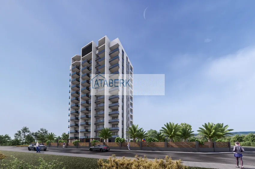 Квартиры от застройщика в жилом комплексе комфорт-класса в районе Чешмели – Мерсин 2