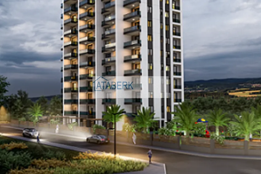 Квартиры от застройщика в жилом комплексе комфорт-класса в районе Чешмели – Мерсин 13